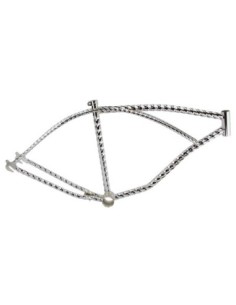 26 Vintage Lowrider Hexagon Twisted Beach Cruisers Frame...